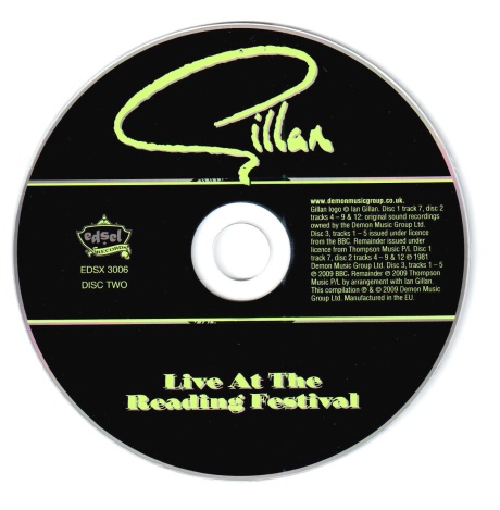 Постер Gillan - Live: Triple Trouble Gillan - Live: Triple Trouble