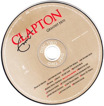 Постер Eric Clapton - Greatest Hits Eric Clapton - Greatest Hits