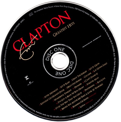 Постер Eric Clapton - Greatest Hits Eric Clapton - Greatest Hits