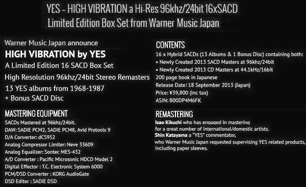 Постер Yes - High Vibration Yes - High Vibration