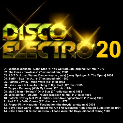 Ïîñòåð VA - Disco Electro - Synth Disco Classics 70's 80's CD 1 - 20 VA - Disco Electro - Synth Disco Classics 70's 80's CD 1 - 20