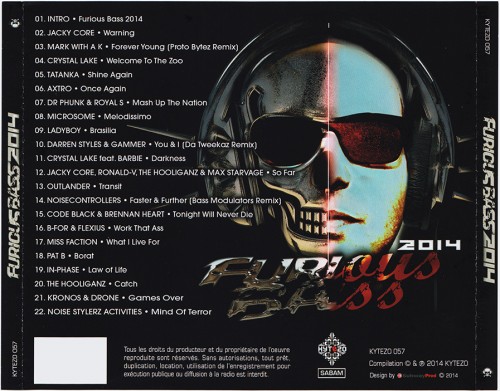 Постер VA - Cap'tain Furious Bass 2014 VA - Cap'tain Furious Bass 2014