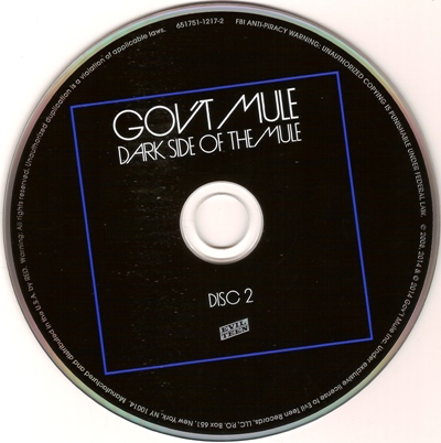 Постер Gov t Mule - Dark Side Of The Mule Gov t Mule - Dark Side Of The Mule
