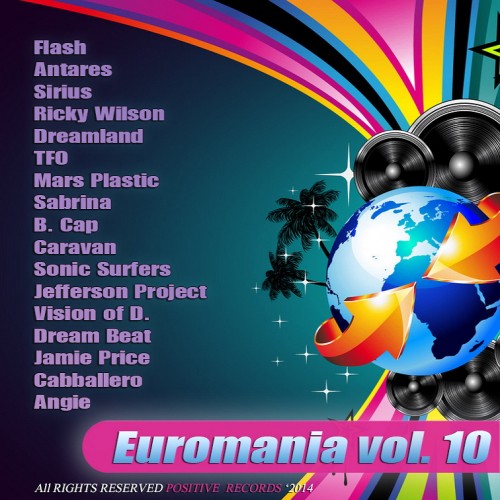 Постер VA - Euromania Vol. 1-12 VA - Euromania Vol. 1-12