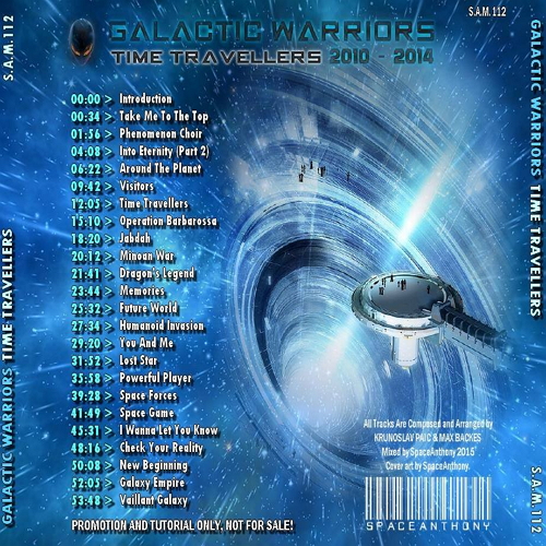 Постер Galactic Warriors - Time Travellers 2010-2014 Galactic Warriors - Time Travellers 2010-2014