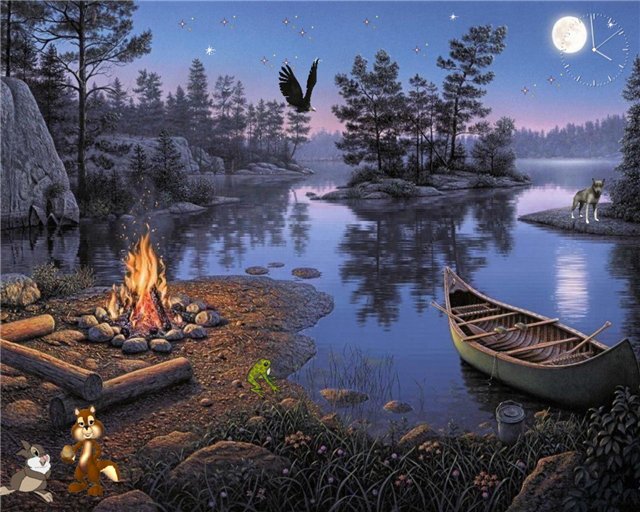 Постер Fairy Lake Screensaver 1.1 Fairy Lake Screensaver 1.1