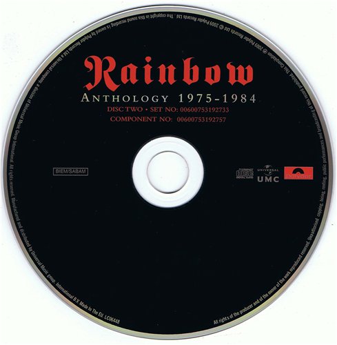 Постер Rainbow - Discography Rainbow - Discography