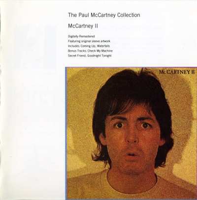 Постер Paul McCartney - McCartney II Paul McCartney - McCartney II