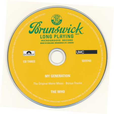 Постер The Who - My Generation The Who - My Generation
