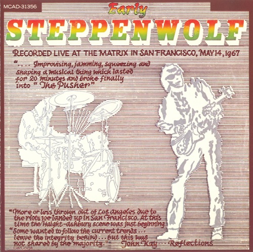 Постер Steppenwolf John Kay - 17 Albums Steppenwolf John Kay - 17 Albums