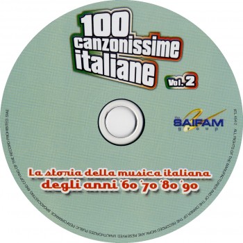 Постер VA - 100 Canzonissime Italiane VA - 100 Canzonissime Italiane