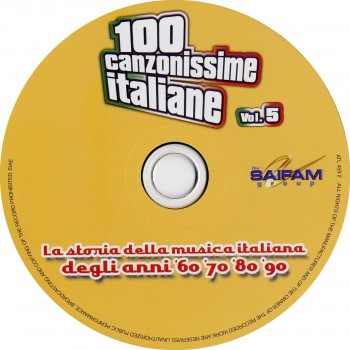 Постер VA - 100 Canzonissime Italiane VA - 100 Canzonissime Italiane