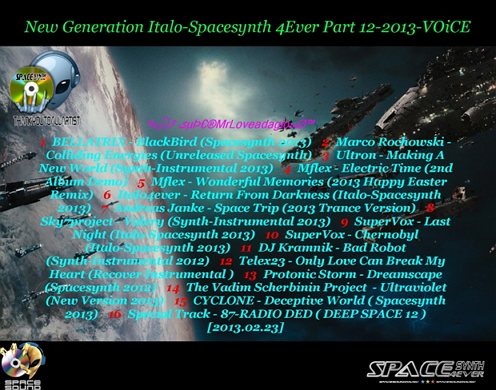 Постер VA - New Generation Italo Spacesynth 4ever Part 12 VA - New Generation Italo Spacesynth 4ever Part 12