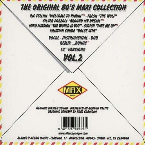 Постер VA - I Love Max Music: The Original 80's Maxi Collection Vol.2 VA - I Love Max Music: The Original 80's Maxi Collection Vol.2