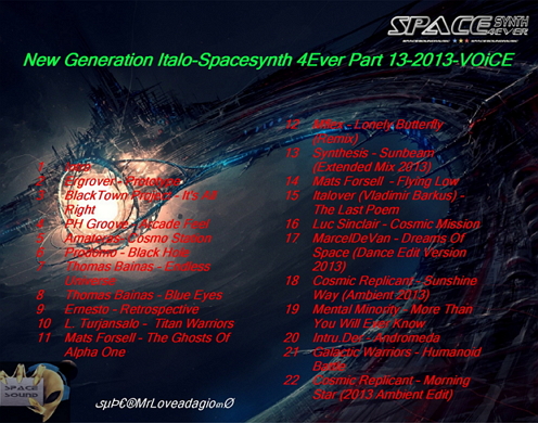 Постер VA - New Generation Italo Spacesynth 4ever Part 13 VA - New Generation Italo Spacesynth 4ever Part 13
