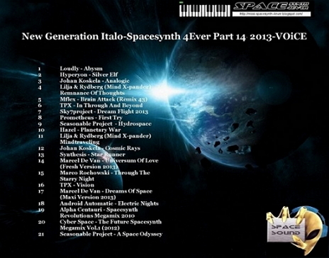 Постер VA - New Generation Italo Spacesynth 4ever Part 14 VA - New Generation Italo Spacesynth 4ever Part 14