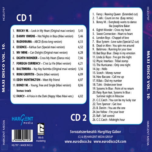 Постер VA - Maxi Disco Vol 1-10 VA - Maxi Disco Vol 1-10