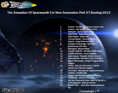 Постер VA - The Sensation Of Spacesynth For New Generation Part 7 VA - The Sensation Of Spacesynth For New Generation Part 7