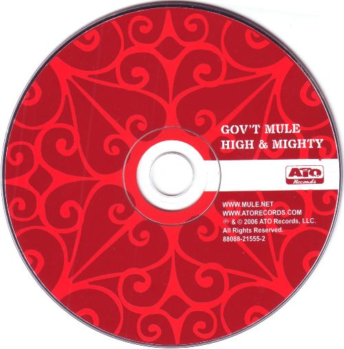 Постер Gov't Mule - High Mighty, MuleOrleans Gov't Mule - High Mighty, MuleOrleans