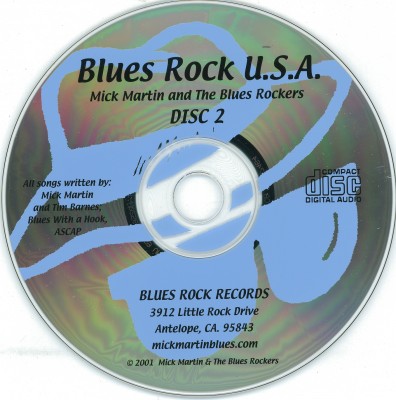 Постер Mick Martin The Blues Rockers - Blues Rock, U.S.A. Mick Martin The Blues Rockers - Blues Rock, U.S.A.