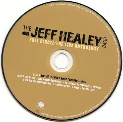 Постер The Jeff Healey Band - Full Circle: The Live Anthology 1989-1995 The Jeff Healey Band - Full Circle: The Live Anthology 1989-1995