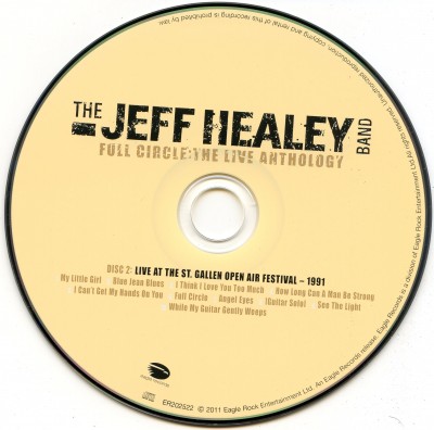 Постер The Jeff Healey Band - Full Circle: The Live Anthology 1989-1995 The Jeff Healey Band - Full Circle: The Live Anthology 1989-1995