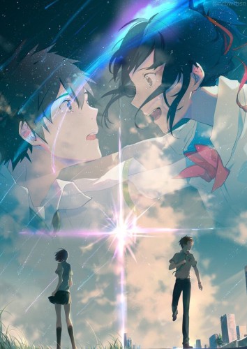 Постер Твоё имя / Your Name / Kimi no Na wa. Твоё имя / Your Name / Kimi no Na wa.