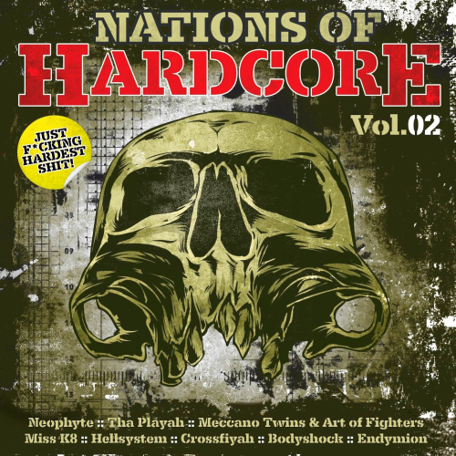 Постер VA - Nations Of Hardcore Vol.1-2 VA - Nations Of Hardcore Vol.1-2