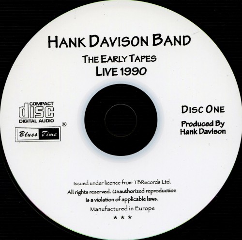 Постер Hank Davison Band - Ten Years And More...Live 1990 Hank Davison Band - Ten Years And More...Live 1990