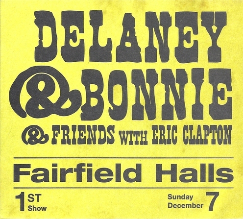 Постер Delaney Bonnie Friends - On Tour With Eric Clapton Delaney Bonnie Friends - On Tour With Eric Clapton