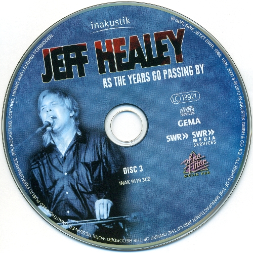 Постер Jeff Healey - As The Years Go Passing By Jeff Healey - As The Years Go Passing By