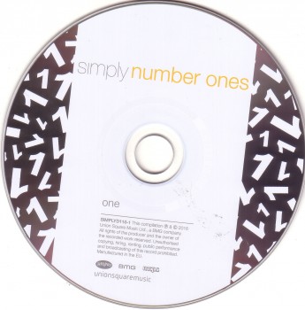 Постер VA - Simply Number Ones VA - Simply Number Ones