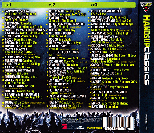 Постер VA - Future Trance - Hands Up Classics VA - Future Trance - Hands Up Classics