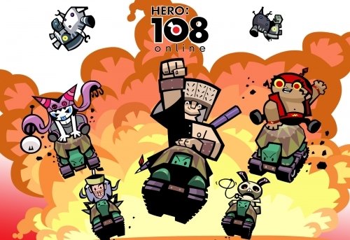 Постер Hero:108 Online [2010, Arcade Hero:108 Online [2010, Arcade