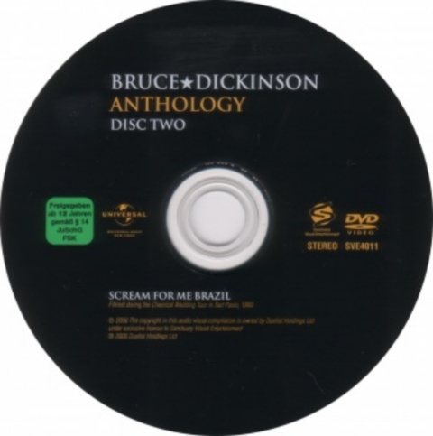 Постер Bruce Dickinson Discography Bruce Dickinson Discography