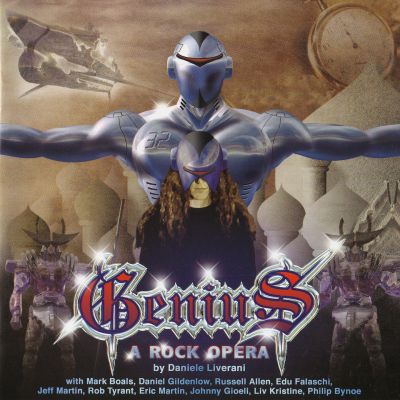 Постер Daniele Liverani - Genius - A Rock Opera Daniele Liverani - Genius - A Rock Opera