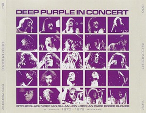 Постер DEEP PURPLE - All Live Albums DEEP PURPLE - All Live Albums