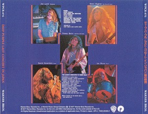 Постер DEEP PURPLE - All Live Albums DEEP PURPLE - All Live Albums