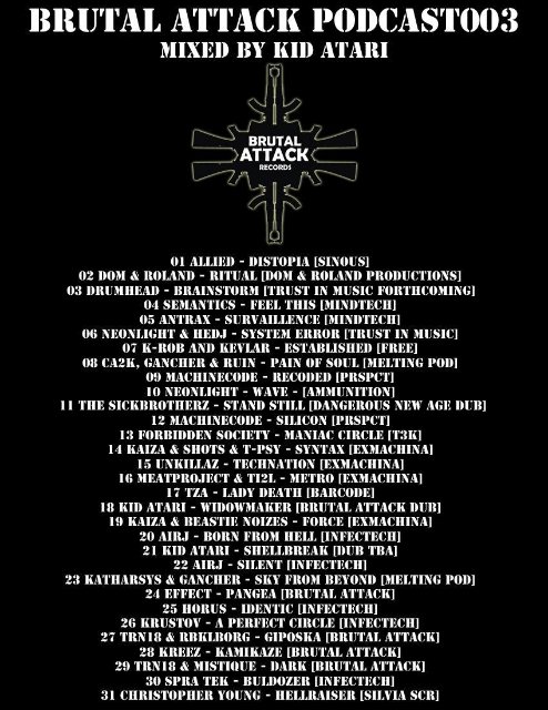 Постер Kid Atari - BRUTAL ATTACK podcast 003 Kid Atari - BRUTAL ATTACK podcast 003