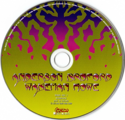 Постер Anderson Bruford Wakeman Howe Anderson Bruford Wakeman Howe