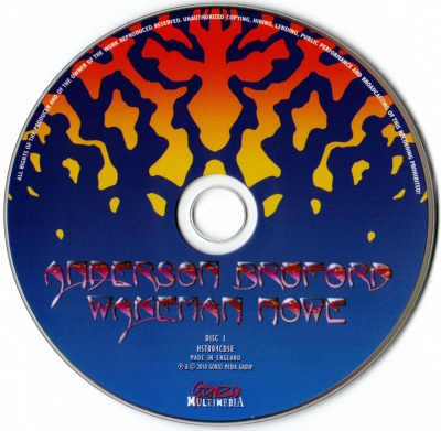 Постер Anderson Bruford Wakeman Howe Anderson Bruford Wakeman Howe