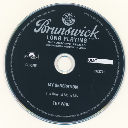 Постер The Who - My Generation The Who - My Generation