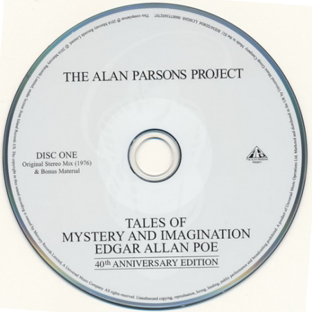 Постер The Alan Parsons Project - Tales Of Mystery And Imagination Edgar Allan Poe The Alan Parsons Project - Tales Of Mystery And Imagination Edgar Allan Poe