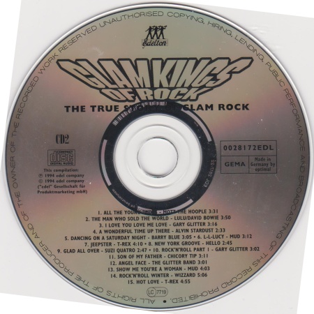 Постер VA - Glamkings Of Rock, The True Story Of Glam Rock VA - Glamkings Of Rock, The True Story Of Glam Rock