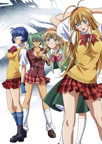 Постер Школьные Войны / Ikki Tousen Школьные Войны / Ikki Tousen