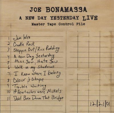 Постер Joe Bonamassa - Discography Joe Bonamassa - Discography