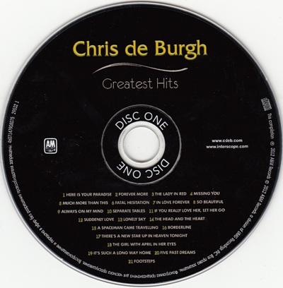 Постер Chris de Burgh - Greatest Hits Chris de Burgh - Greatest Hits