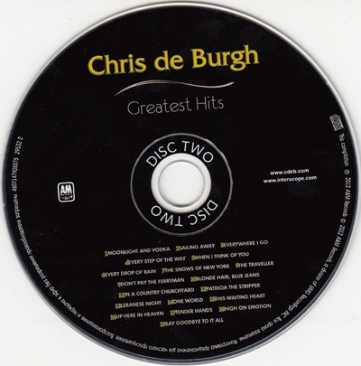 Постер Chris de Burgh - Greatest Hits Chris de Burgh - Greatest Hits