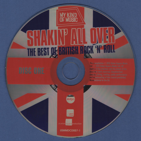Постер VA - Shakin' All Over: The Best Of British Rock 'N' Roll VA - Shakin' All Over: The Best Of British Rock 'N' Roll