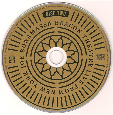 Постер Joe Bonamassa - Beacon Theatre: Live From New York Joe Bonamassa - Beacon Theatre: Live From New York